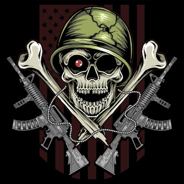 This United States Army Veterans Skull Design is the struggle of veterans on Veterans