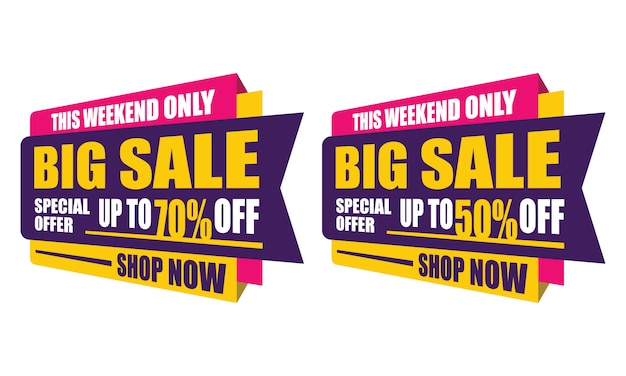 This Weekend Special Offer Big Sale Sticker