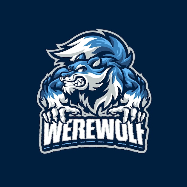 This the Were Wolf Mascot logo. this Logo can use for Sports, Streamer, Gaming and eSport Logo.