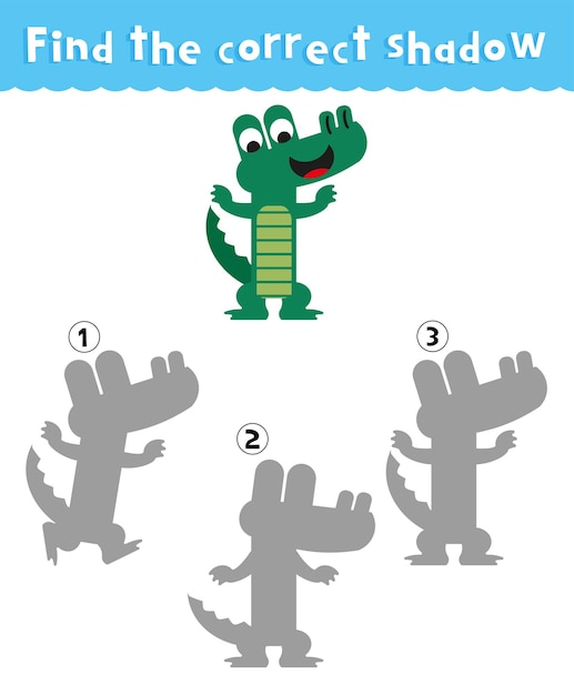 This worksheet on the right shade for kids Find the correct shadow Shadow matching worksheet