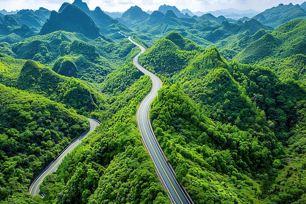 This Zig Zag of road East Sikkim was used to Trade silk with india and China