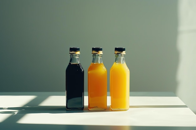 three bottles of alcohol with one that says quot drink quot