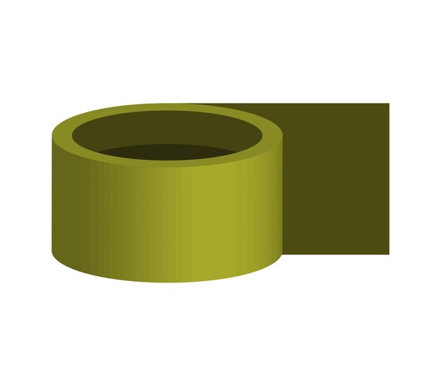 Three-dimensional adhesive tape