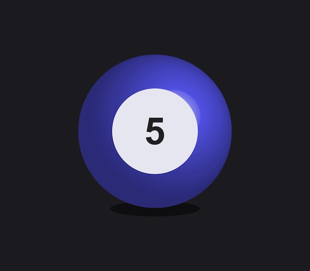 Vector three-dimensional billiard ball