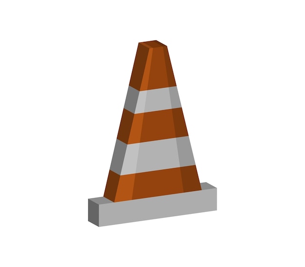 Three-dimensional traffic cone