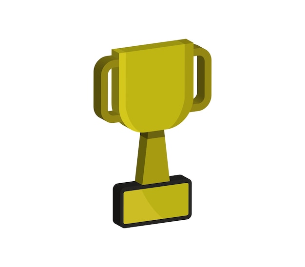 Three-dimensional trophy