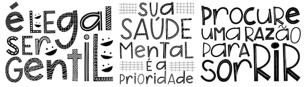 Three Motivational Posters in Brazilian Portuguese