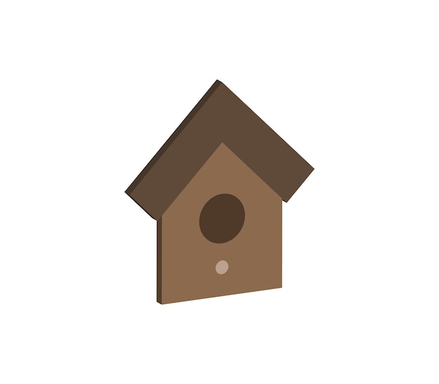 Threedimensional bird house