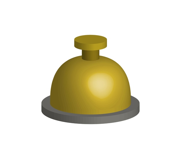 Threedimensional service bell