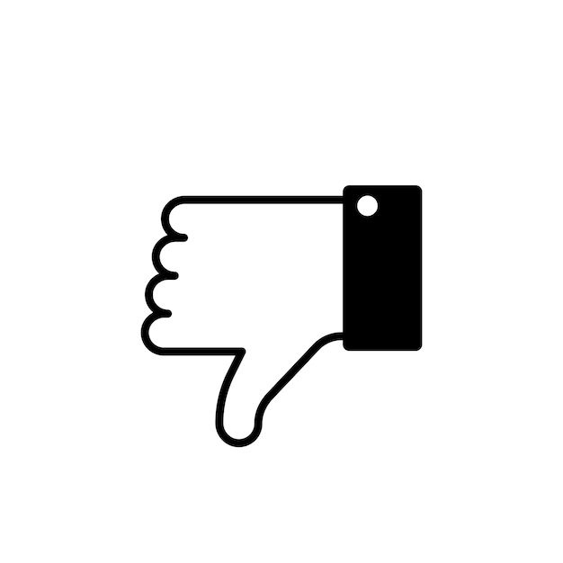 Thumbs icon vector design element