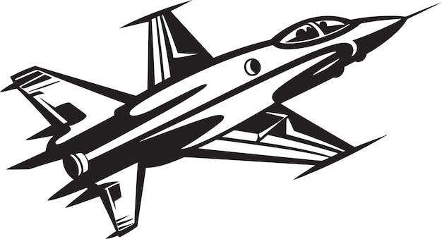 Thunderbird Thunder Air Force Thunderbolt Vector Symbolic Icon Aero Aviator Thunderbolt Iconic Vect