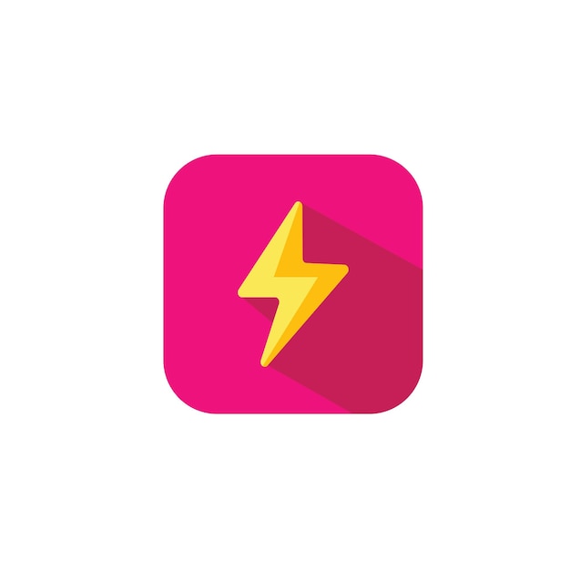 Thunderbolt logo and symbol vector