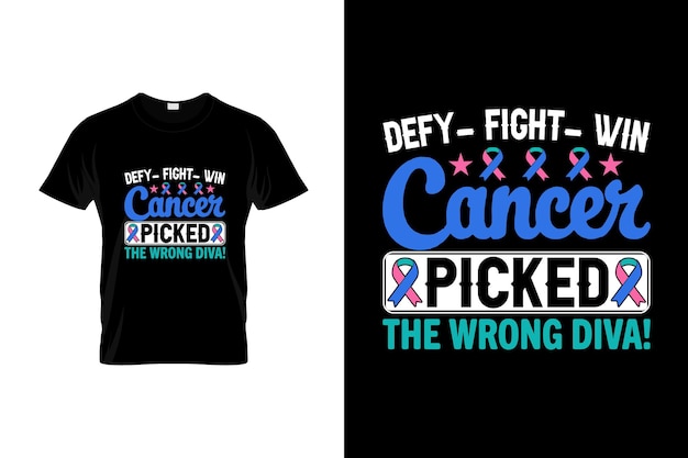 Thyroid cancer TShirt Design or Thyroid cancer poster Design Thyroid cancer Quotes Thyroid cance