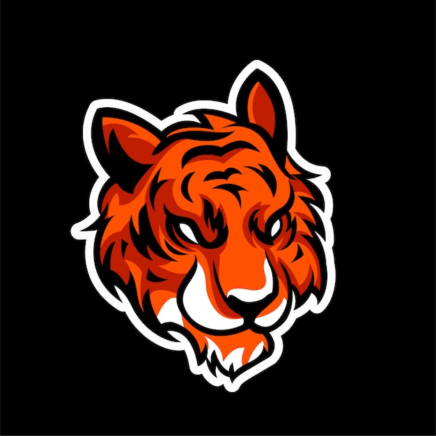 Tiger Angry Animals Logo esports style