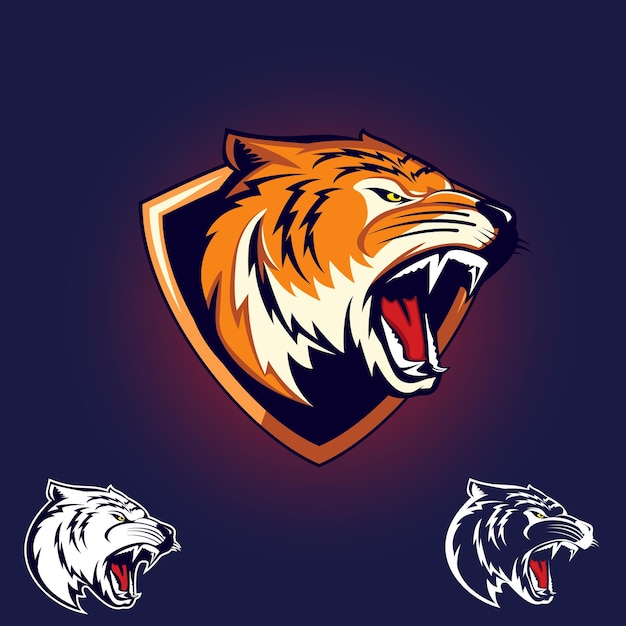 Tiger emblem logo