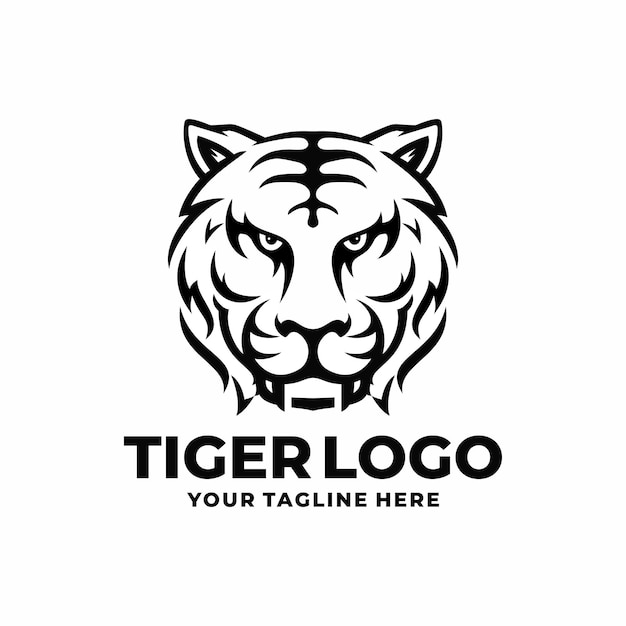 Tiger face logo