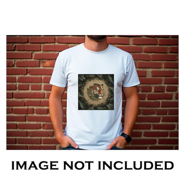 Tiger Gaze Graphic Tshirt design