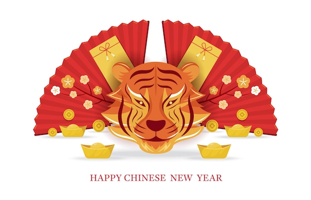 Tiger Head, Chinese New Year 2022