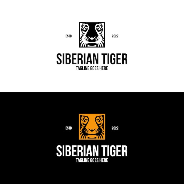 Tiger head logo icon