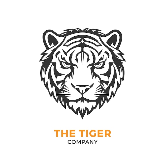 Tiger Head logo Vector Illustration