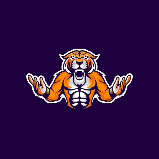 Tiger Logo design In vector