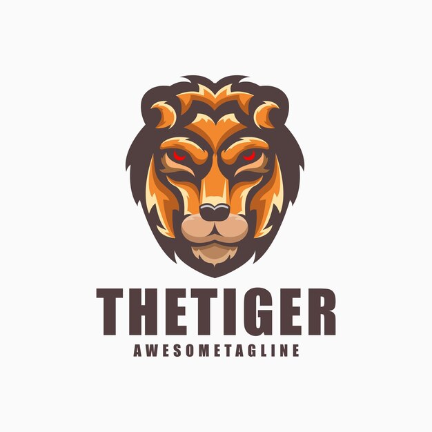 The tiger logo design