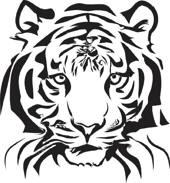 Tiger Stripes Icon Design