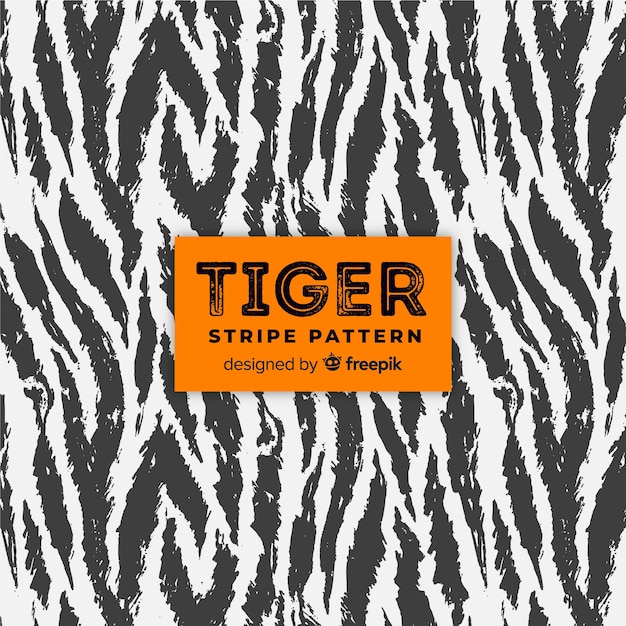 Tiger stripes pattern