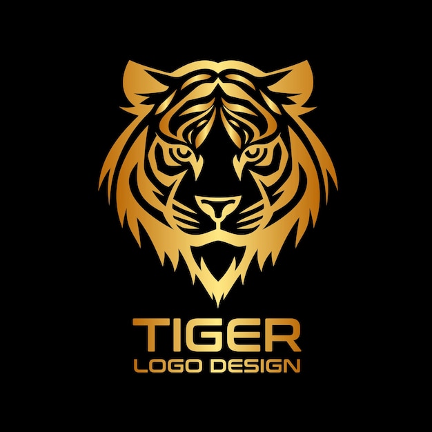 Tiger vector logo design