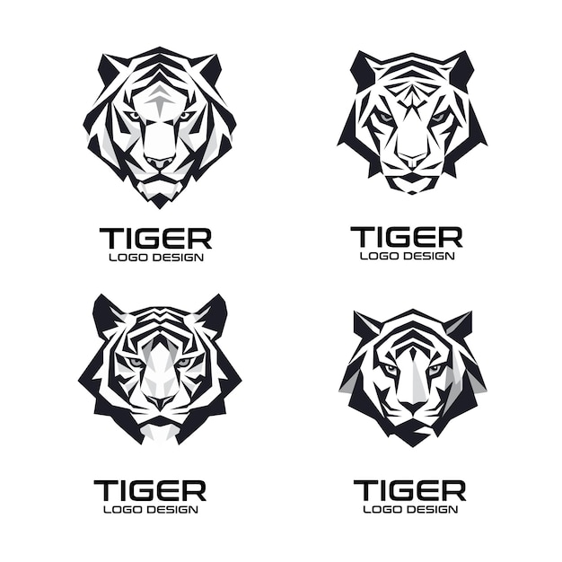 Tiger vector logo design