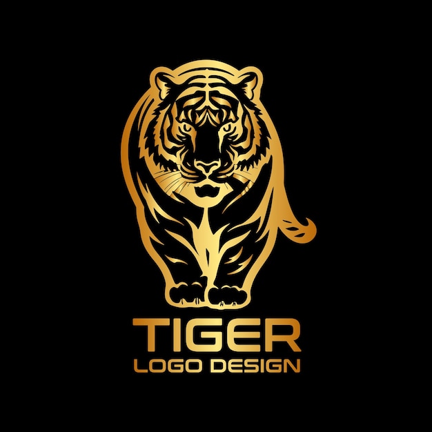 Tiger vector logo design