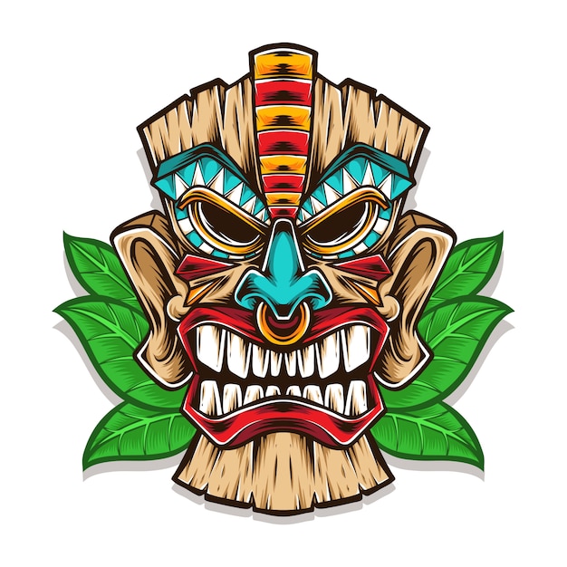 Tiki mask