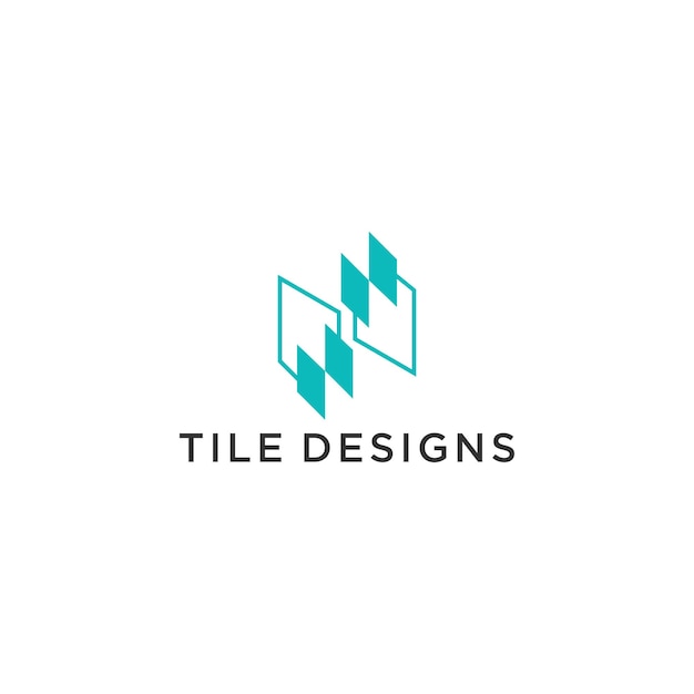 Tile Logo Design desing icon vector