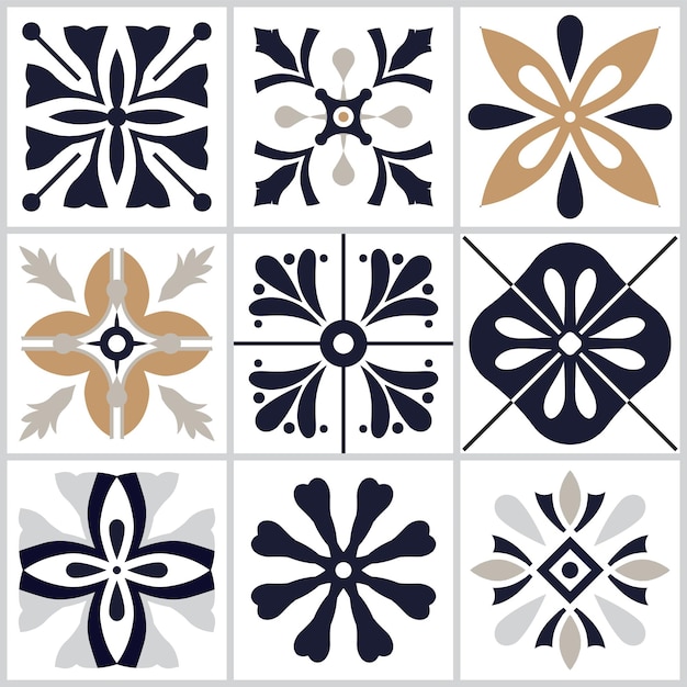 Tile pattern set