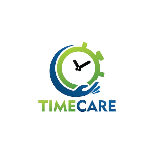 Time Care Logo Template Design