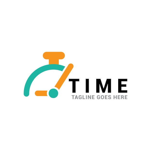 Time logo vector template.