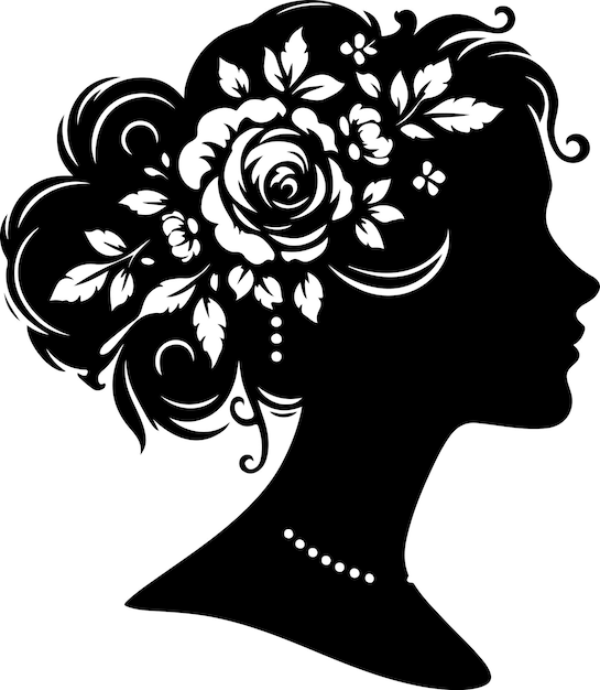 Timeless Elegance Crafting Classic Designs with Cameo Vector Silhouette Images