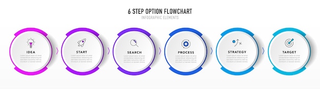 Timeline 4 options infographic for presentations workflow process diagram flow chart report