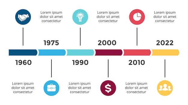 Timeline Infographic Presentation slide template Perfect for startup business and marketing