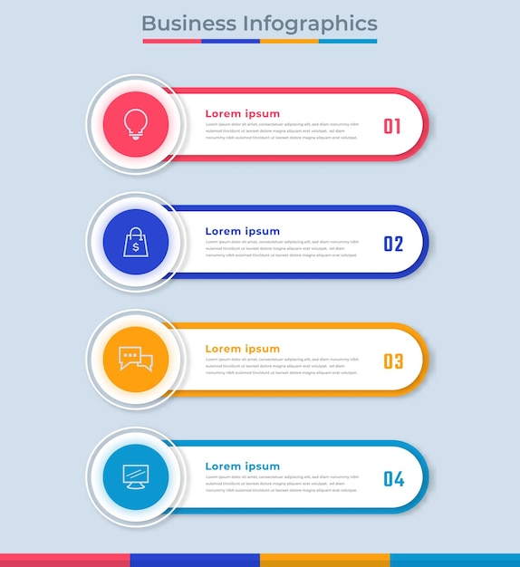 Timeline Infographics Business Data Visualization Process Chart Diagram Graph with Steps Options