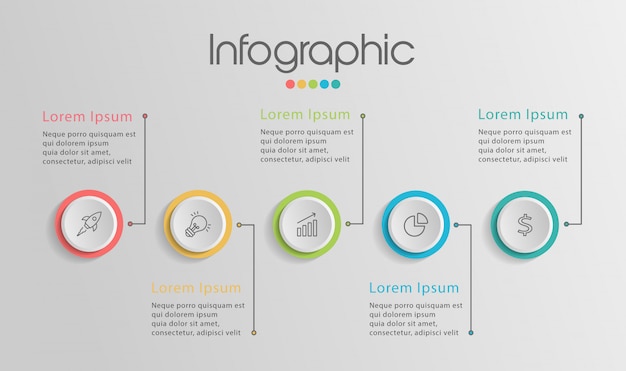 Timeline infographics