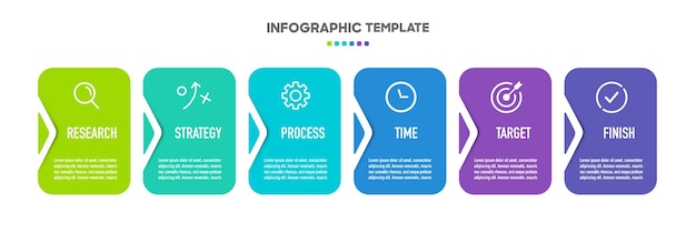 Timeline options infographic for presentations workflow process diagram flow chart report