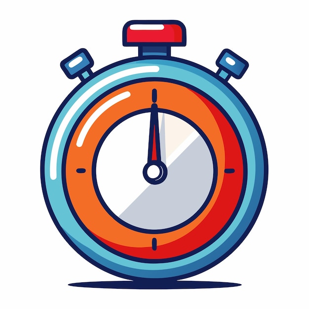 Vector timer vector art illustration design