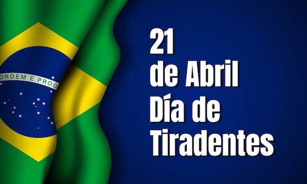 Tiradentes Day Background Design