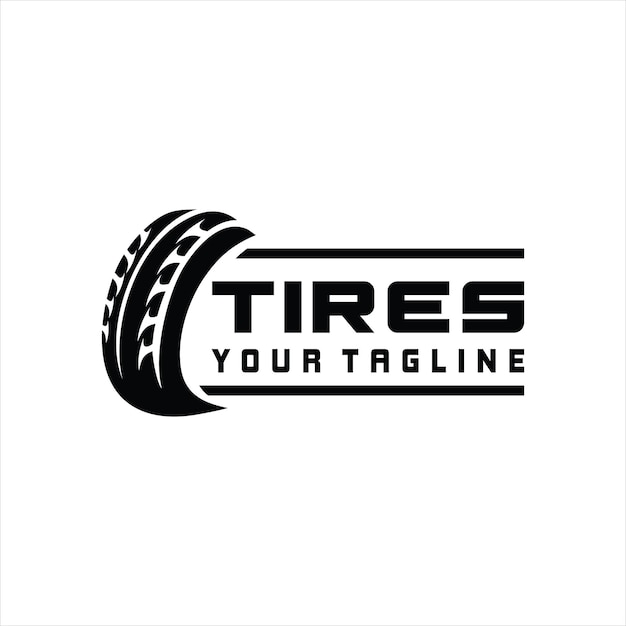 Tire logo tire store logo design vector illustration tire logo shop icons car tire simple icons