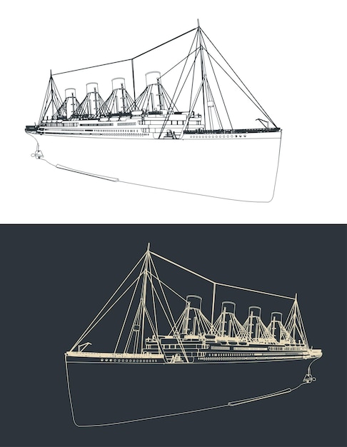 Titanic sketches