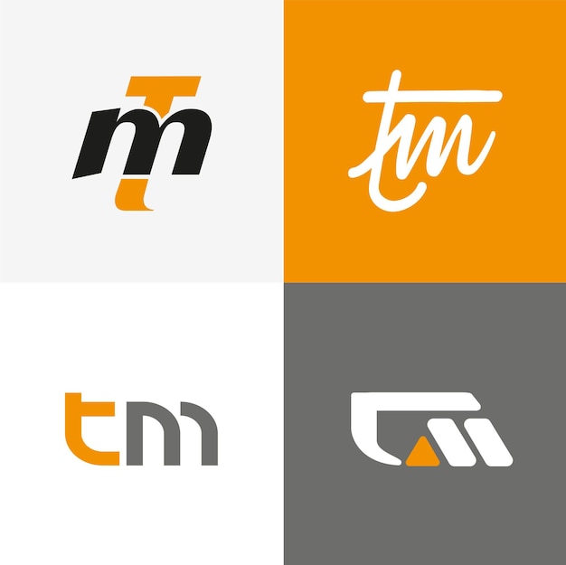 TM letter logo design