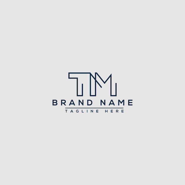 Vector tm logo design template vector graphic branding element