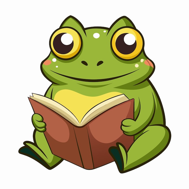 Vector toad illustration art