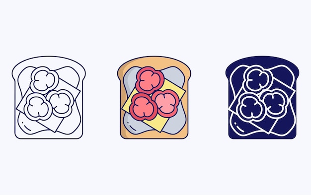 toast illustration icon